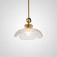 Светильник подвесной FLEUR C Прозрачный 179614-26 ImperiumLoft прозрачный 1 лампа, основание золотое в стиле современный лофт 
