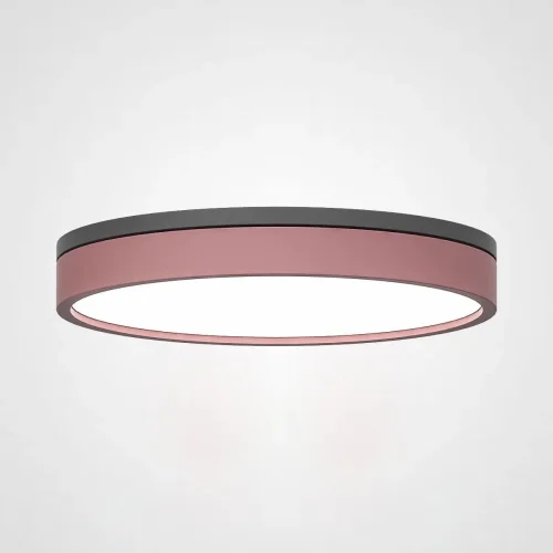 Светильник потолочный KIER D40 Pink 181027-26 ImperiumLoft белый 1 лампа, основание розовое в стиле современный скандинавский 