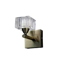 Бра  CUADRAX CUERO OPTICO 1102 Mantra  1 лампа, основание  в стиле хай-тек современный 