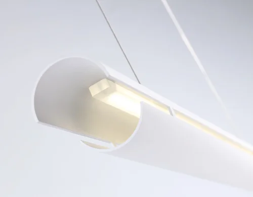 Светильник подвесной LED Standard Tech TN71336 Ambrella light белый 1 лампа, основание белое в стиле современный хай-тек  фото 4