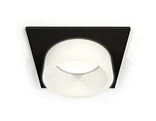 Светильник точечный Techno spot XC6521065 Ambrella light белый 1 лампа, основание чёрное в стиле модерн хай-тек квадратный