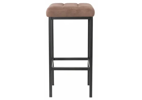 Барный стул Лофт ткань катания корица / черный матовый 432934 Woodville, коричневый/ткань, ножки/металл/чёрный, размеры - ****350*350 фото 3