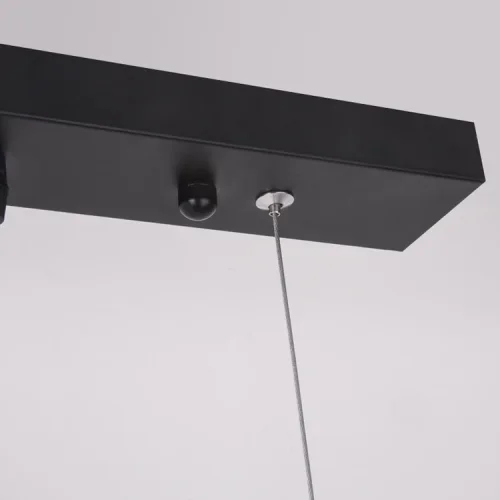 Светильник подвесной ARC 6 Black 212843-26 ImperiumLoft чёрный 6 ламп, основание чёрное в стиле лофт минимализм  фото 11