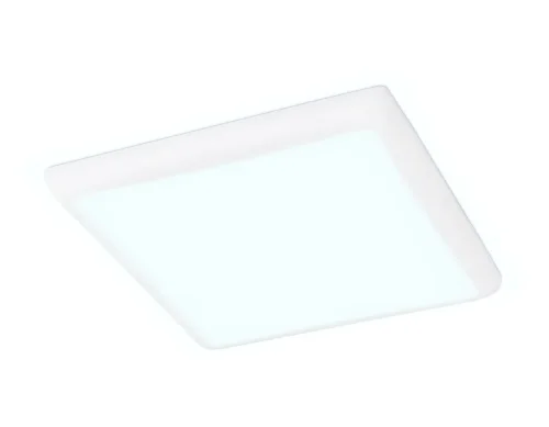 Светильник точечный LED Downlight DCR337 Ambrella light белый 1 лампа, основание белое в стиле современный хай-тек квадратный фото 11