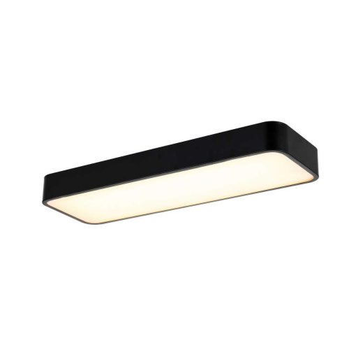 Светильник потолочный LED Piano 4077-1C Favourite белый 1 лампа, основание чёрное в стиле хай-тек линейный фото 5
