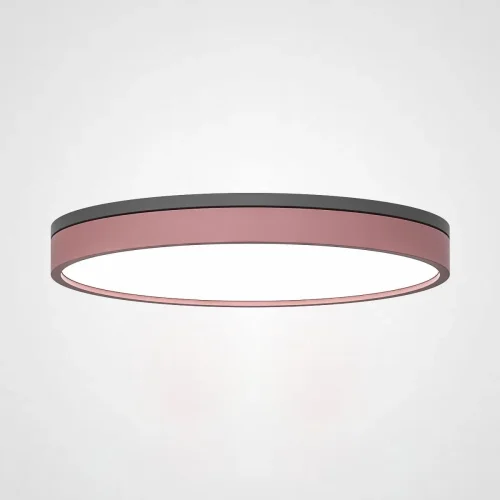 Светильник потолочный KIER D50 Pink 181029-26 ImperiumLoft белый 1 лампа, основание розовое в стиле современный скандинавский 