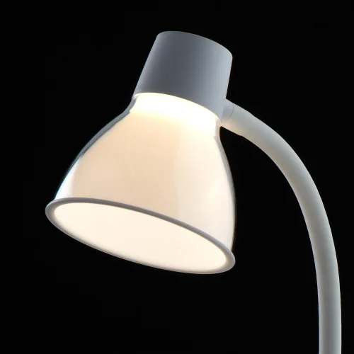 Настольная лампа LED Ракурс 631036301 DeMarkt белая 1 лампа, основание белое полимер в стиле современный  фото 3