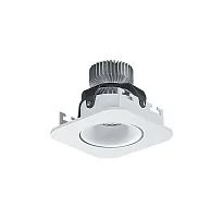 Светильник карданный LED LIMBA 464.1-7W-WT Lucia Tucci белый 1 лампа, основание белое в стиле современный 