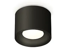 Светильник накладной Techno spot XS7511010 Ambrella light чёрный 1 лампа, основание чёрное в стиле хай-тек современный круглый