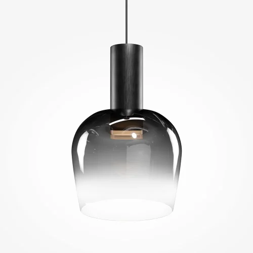 Светильник подвесной LED Smart Casual MOD414PL-L7B3K Maytoni серый чёрный 1 лампа, основание чёрное в стиле современный  фото 3