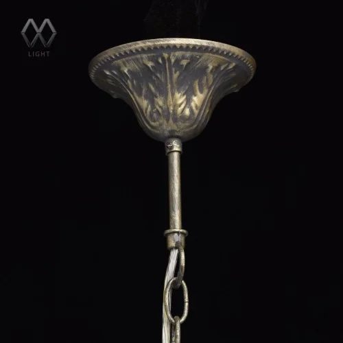 Люстра подвесная Аврора 371011106 MW-Light без плафона на 6 ламп, основание античное бронза в стиле классический  фото 12