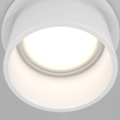 Светильник точечный Reif DL050-01W Maytoni белый 1 лампа, основание белое в стиле хай-тек современный  фото 3