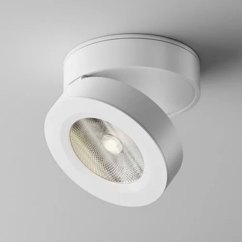 Светильник накладной LED Alivar C022CL-L12W4K Maytoni белый 1 лампа, основание белое в стиле современный круглый фото 4
