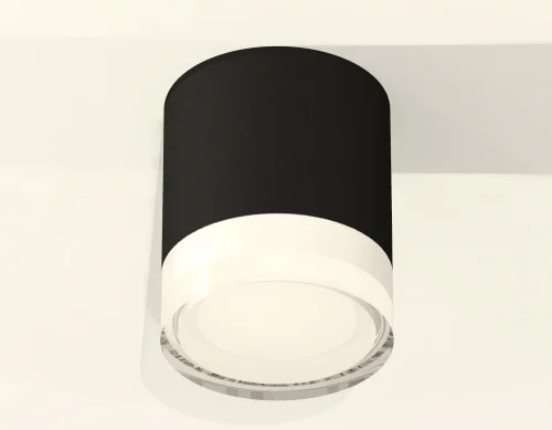 Светильник накладной Techno spot XS7402033 Ambrella light чёрный 1 лампа, основание чёрное в стиле современный хай-тек круглый фото 2