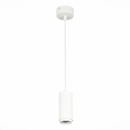 Светильник подвесной LED Zoom ST600.543.10 ST-Luce белый 1 лампа, основание белое в стиле хай-тек трубочки фото 2