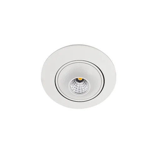 Светильник точечный LED VARIO 656.1-7W-WT Lucia Tucci белый 1 лампа, основание белое в стиле модерн 