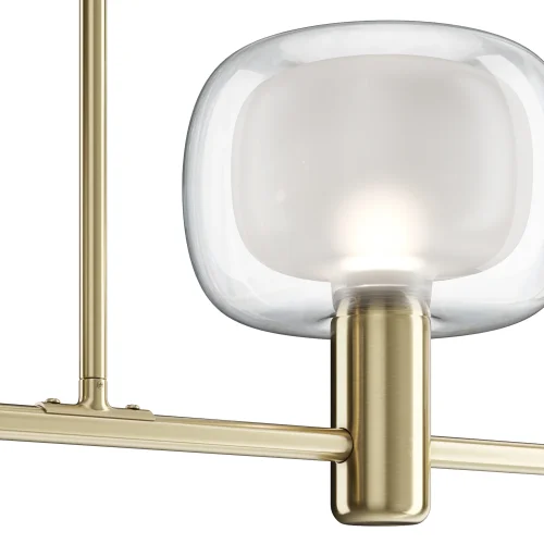 Светильник подвесной Vision MOD411PL-03G Maytoni прозрачный 3 лампы, основание золотое в стиле современный  фото 4