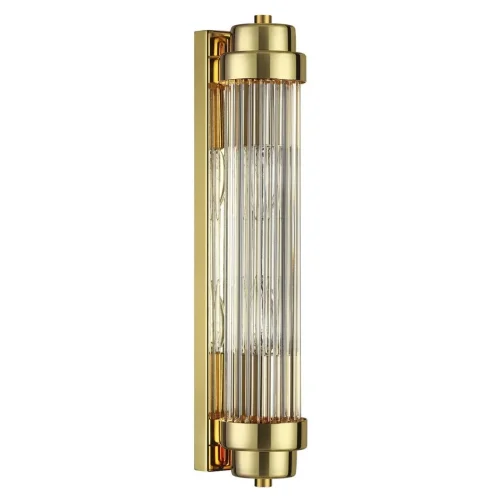 Бра Lordi 4822/2W Odeon Light прозрачный на 2 лампы, основание золотое в стиле классический  фото 2