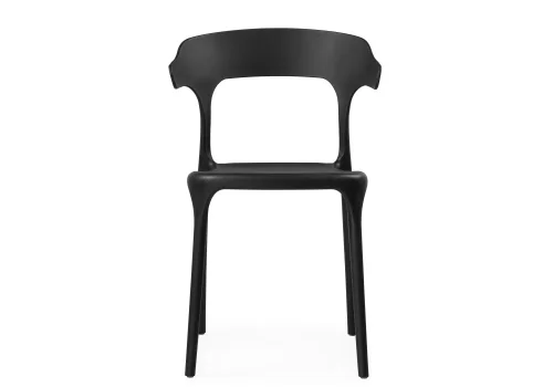 Пластиковый стул Vite black 15597 Woodville, /, ножки/пластик/чёрный, размеры - ****490*480 фото 2