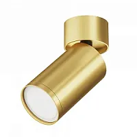 Светильник накладной Focus S C050CL-U-1MG Maytoni матовый золото 1 лампа, основание матовое золото в стиле современный круглый