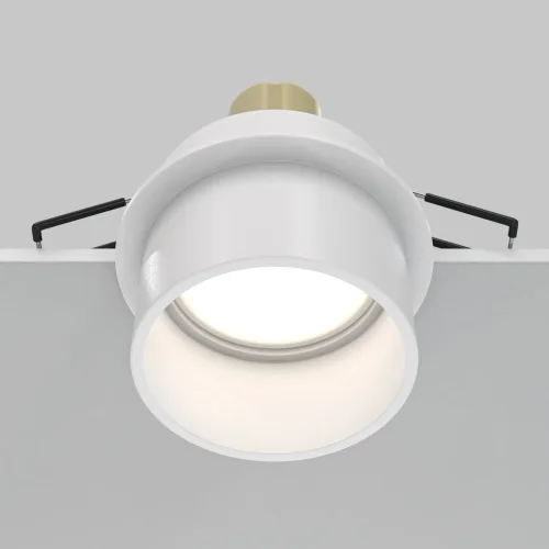 Светильник точечный Reif DL050-01W Maytoni белый 1 лампа, основание белое в стиле хай-тек современный  фото 5