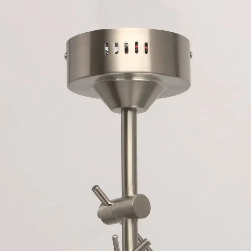 Светильник потолочный LED Чил-аут 725010103 DeMarkt бежевый 2 лампы, основание серебряное в стиле хай-тек  фото 9