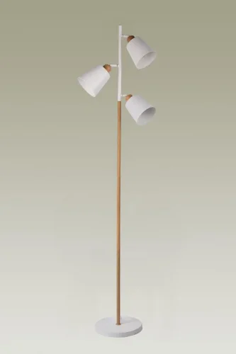 Торшер Floor V3050-3F Moderli  белый 3 лампы, основание белое в стиле скандинавский
 фото 2