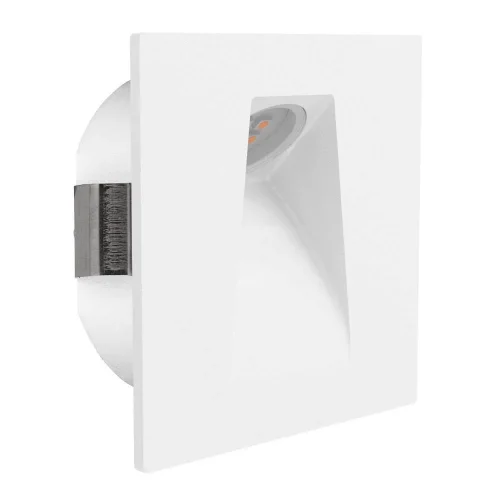 Светильник точечный LED Mecinos 99643 Eglo белый 1 лампа, основание белое в стиле современный подсветка для лестниц и ступеней фото 2
