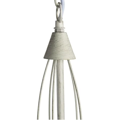 Люстра подвесная  ORLEAN A9310LM-5WG Arte Lamp белая на 5 ламп, основание белое в стиле классический  фото 3