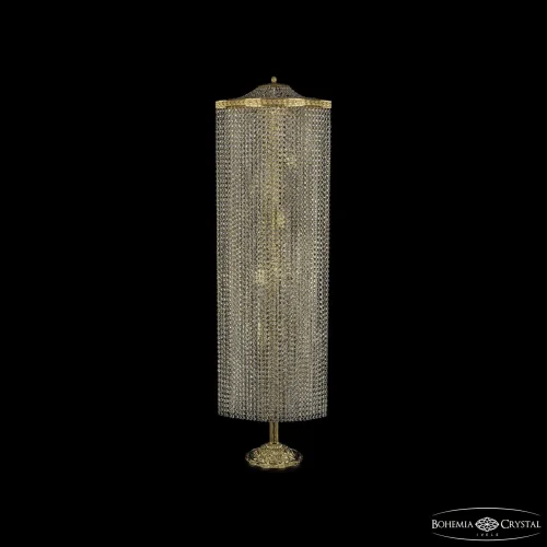 Торшер 83413T6/45IV-155 G Bohemia Ivele Crystal r прозрачный 8 ламп, основание золотое в стиле современный классический
