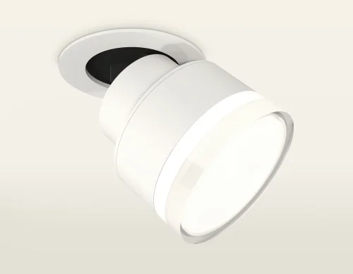 Светильник точечный XM8101528 Ambrella light белый 1 лампа, основание белое в стиле современный хай-тек  фото 2