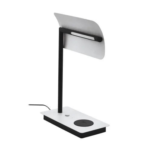 Настольная лампа офисная LED Arenaza 99828 Eglo белая 1 лампа, основание  полимер в стиле современный  фото 2