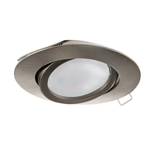 Светильник точечный LED TEDO 31688 Eglo серый никель 1 лампа, основание серое никель в стиле современный 