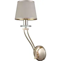 Бра Olimpia VL1764W01 Vele Luce золотой бежевый 1 лампа, основание золотое в стиле современный 