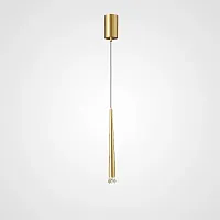 Светильник подвесной MAGRIT LUX H30 Brass 213850-23 ImperiumLoft прозрачный 1 лампа, основание латунь в стиле современный лофт 