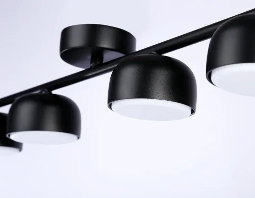 Спот с 4 лампами TN71029 Ambrella light чёрный GX53 в стиле современный хай-тек  фото 4