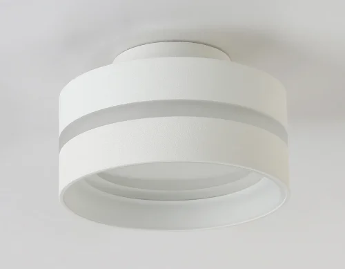 Светильник накладной TN5419 Ambrella light белый 1 лампа, основание белое в стиле современный круглый фото 5
