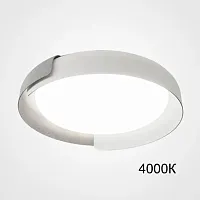 Светильник потолочный ADDA White 4000К 223829-23 ImperiumLoft белый 1 лампа, основание белое в стиле современный минимализм 