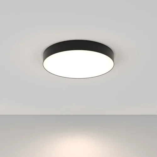Светильник потолочный LED Zon C032CL-45W4K-RD-B Maytoni белый 1 лампа, основание чёрное в стиле современный  фото 4
