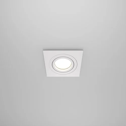 Светильник точечный Atom DL024-2-01W Maytoni белый 1 лампа, основание белое в стиле современный  фото 4
