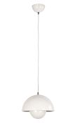 Светильник подвесной Narni 197.1 bianco Lucia Tucci белый 1 лампа, основание белое в стиле современный 