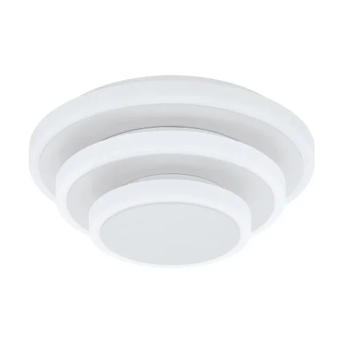 Светильник потолочный LED Elgvero 98676 Eglo белый 1 лампа, основание белое в стиле современный 