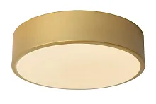 Светильник потолочный LED Unar 79185/20/02 Lucide белый 1 лампа, основание матовое золото латунь в стиле современный 