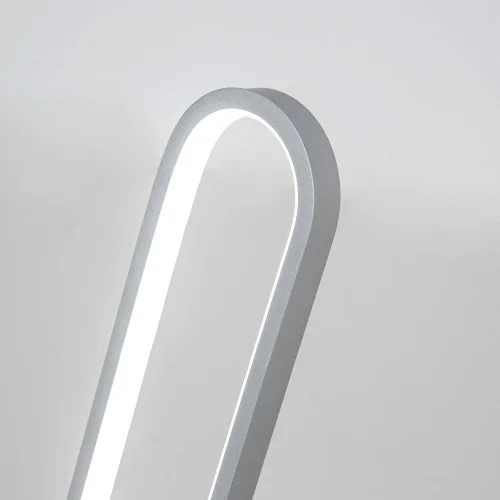 Настольная лампа LED Altus 4222-1T F-promo матовая серебро 1 лампа, основание матовое серебро металл в стиле современный  фото 4