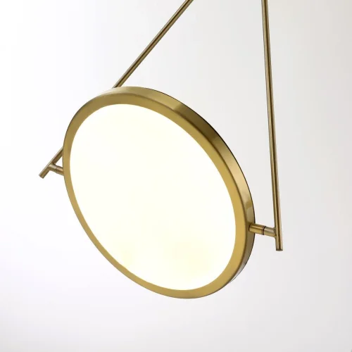 Светильник подвесной LED Fons 2776-2P Favourite белый 1 , основание античное бронза в стиле современный  фото 4