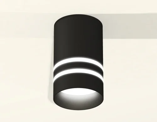 Светильник накладной Techno spot XS6302062 Ambrella light чёрный 1 лампа, основание чёрное в стиле современный круглый фото 3