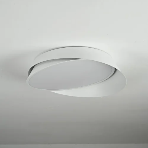 Светильник потолочный LED Shell 102036-26 ImperiumLoft белый 4 лампы, основание белое в стиле современный  фото 13
