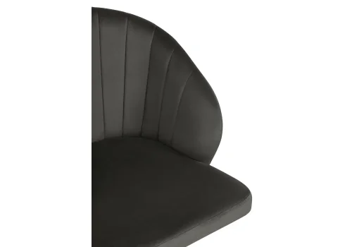 Компьютерное кресло Пард графитовый 464230 Woodville, графит/велюр, ножки/пластик/чёрный, размеры - *870***590*600 фото 8