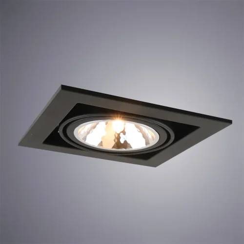 Светильник карданный Cardani Semplice A5949PL-1BK Arte Lamp чёрный 1 лампа, основание чёрное в стиле современный  фото 2