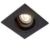 Светильник точечный EMBED 22959/01/30 Lucide чёрный 1 лампа, основание чёрное в стиле современный 